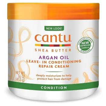 Cantu Argan Oil Leave-In Conditioner Cream 453 Gm