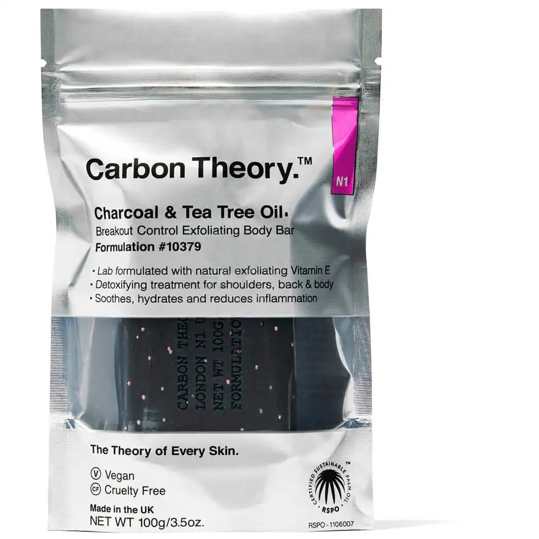 Carbon Theory Body Bar Charcoal & Tea 100 Gm Carbon Theory Body Bar Charcoal & Tea 100 Gm