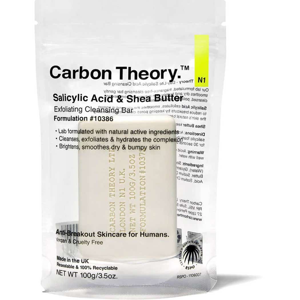Carbon Theory Salicylic Cleansing Bar 100g Carbon Theory Salicylic Cleansing Bar 100g
