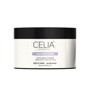 Celia Body Butter With White Musk & Powder 300 G