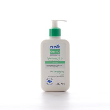 Clevie Derma Facial Cleanser Milk for Normal and Dry Skin – 237 ml