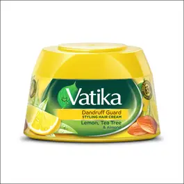 Dabur Vatika Hair Cream Anti Dandruff Lemon & Tea 140 ml