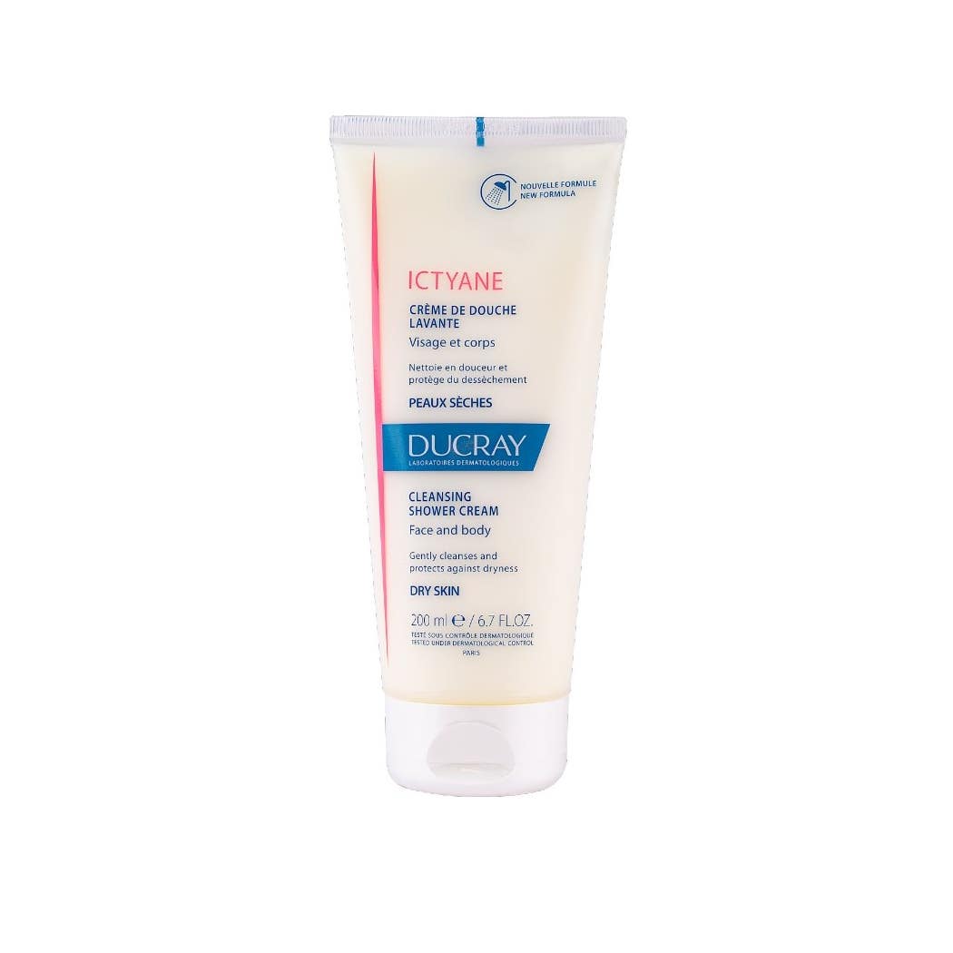 Ducray Ictyane Cleansing Shower Cream 200ml