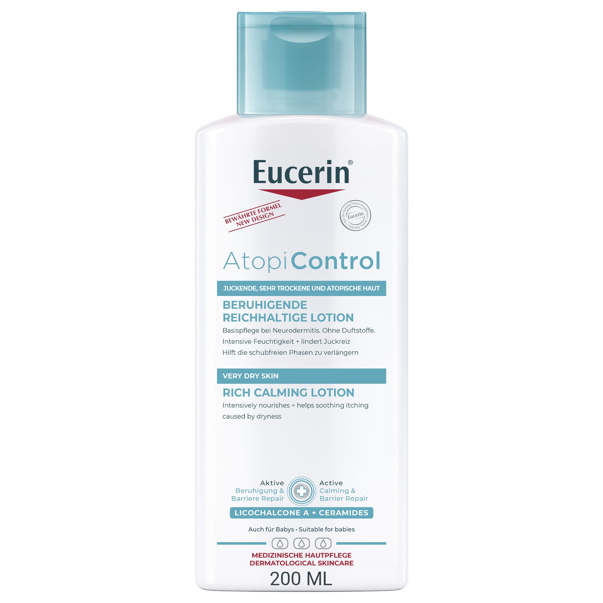 Eucerin AtopiControl Calming Lotion with Natural Omega Oils 250ml Eucerin AtopiControl Calming Lotion with Natural Omega Oils 250ml