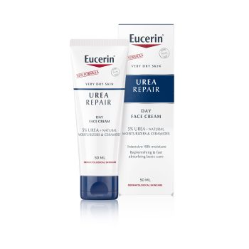 Eucerin UreaRepair 5% Face Cream with Ceramide and Lactate, 50ml