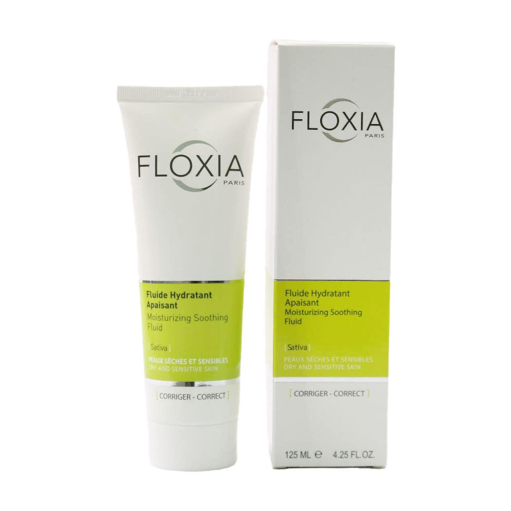 Floxia Moisturizing Soothing Fluis Sativa 125 Ml Floxia Moisturizing Soothing Fluis/Sativa 125 Ml