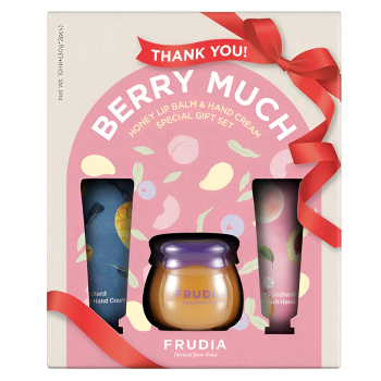 Frudia Thank You Berry Much Honey Lip Balm & Hand Cream Set