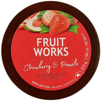 Fruit Works Strawberry & Pomelo Body Butter 225gm