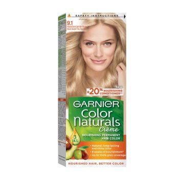 Garnier Color Naturals Creme Hair Color Light Gray Blond 9.1