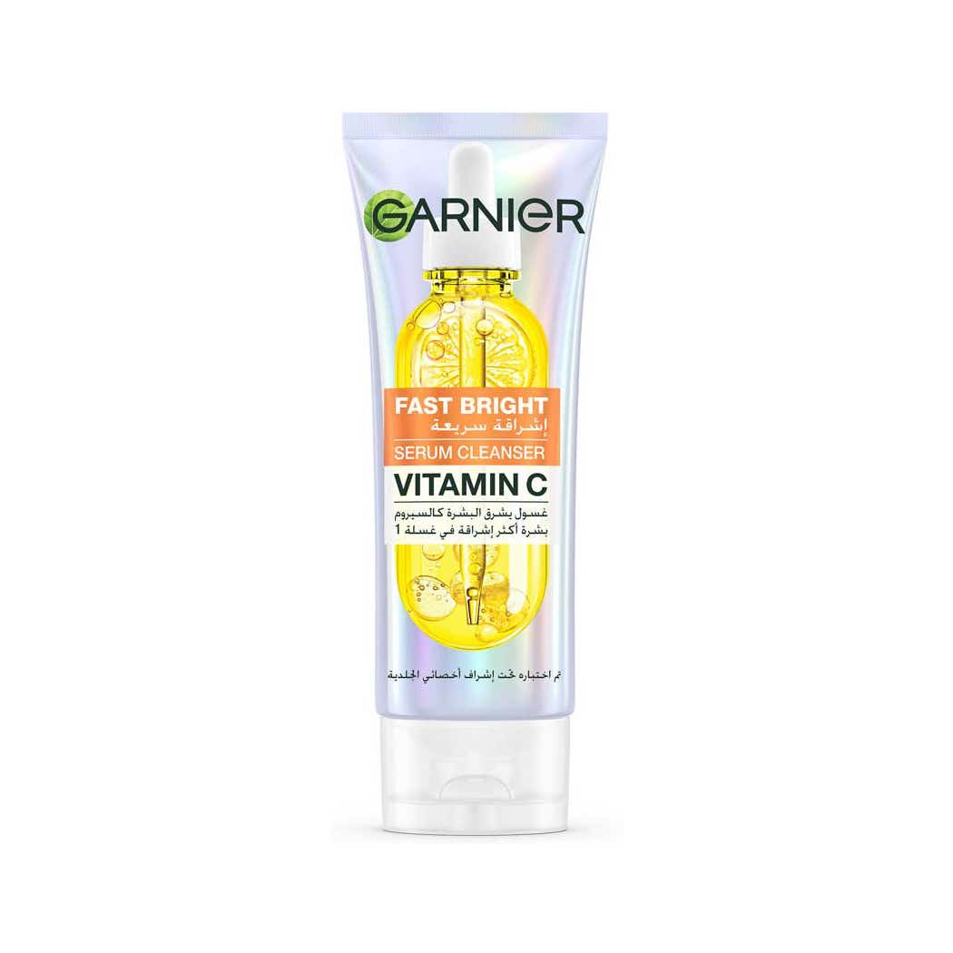Garnier Skinactive Fast Bright Vitamin C Serum Cleanser Facewash - 100 ml Garnier Skinactive Fast Bright Vitamin C Serum Cleanser Facewash - 100 ml