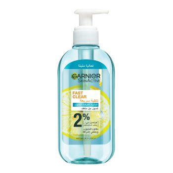 Garnier Skinactive Fast Clear Gel Cleanser 200ml