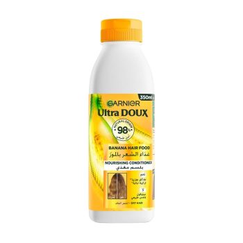 Garnier Ultra Doux Banana Hair Food Conditioner For Dry Hair 350ML