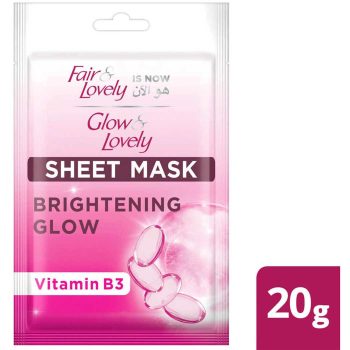 Glow & Lovely Vitamin B3 Sheet Mask 20g