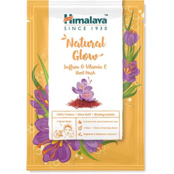 Himalaya Saffron & Vitamin C Sheet Mask 30Ml