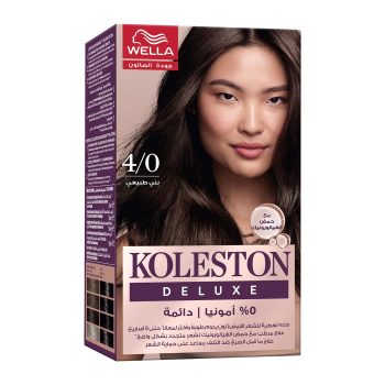 Koleston Deluxe No Ammonia Kit - Medium Brown 4/0