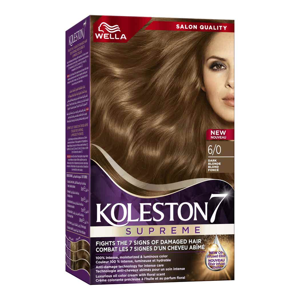 Koleston Hair Color Dark Blonde Kit 6 Koleston Hair Color Dark Blonde Kit 6/0
