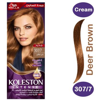 Koleston Hair Color Deer Brown + Developer 307/7