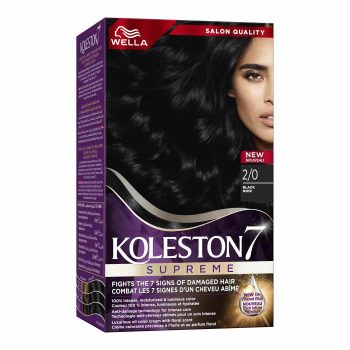 Koleston Hair Color Natural Black Kit 2/0