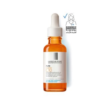 La Roche-Posay 10% Pure Vitamin C Anti Aging Face Serum for Wrinkles 30ml