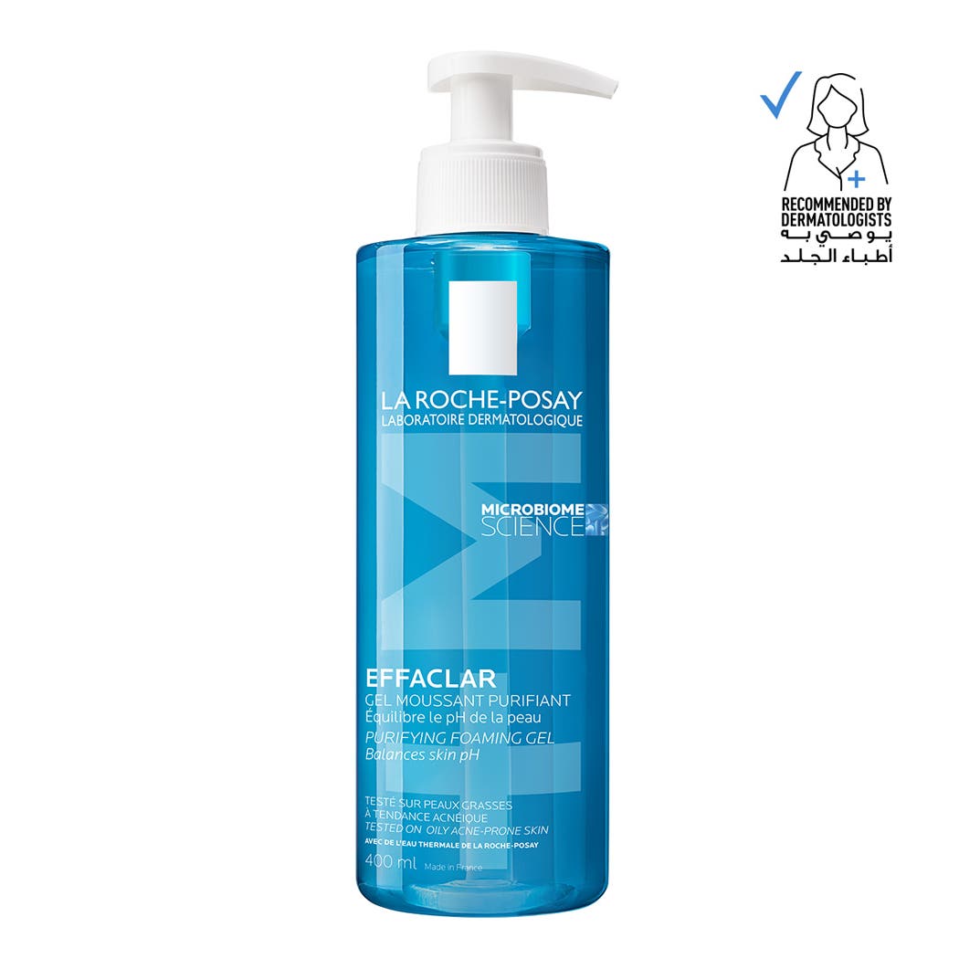 La Roche-Posay Effaclar Acne Foaming Cleansing Gel for Oily and Acne Prone Skin 400ml La Roche-Posay Effaclar Acne Foaming Cleansing Gel for Oily and Acne Prone Skin 400ml