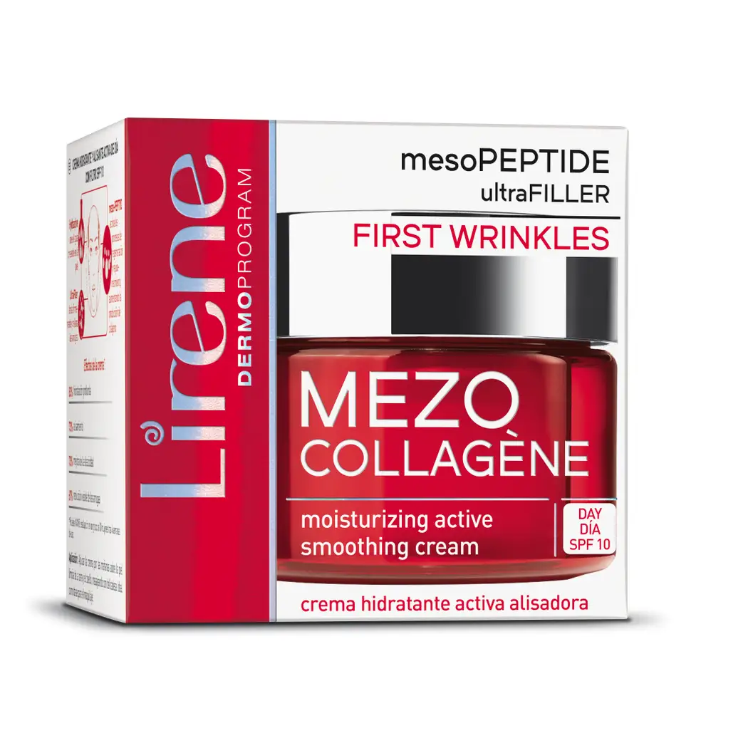 Lirene Day Cream Moisturizer W Lifting Effect Mezo-Collagene