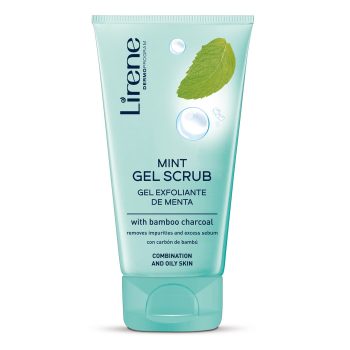 Lirene Mint Gel-Scrub With Bambus Charcol
