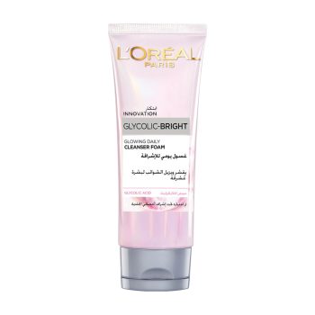 Loreal Glycolic Bright Daily Cleanser Foam 100 ml