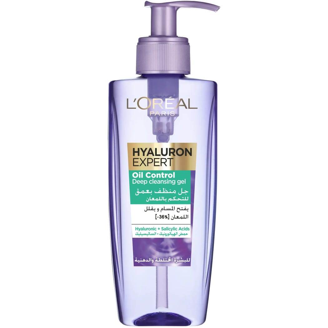 Loreal Hyaluron Expert Oily Skin Gel Wash 200ml Loreal Hyaluron Expert Oily Skin Gel Wash 200ml