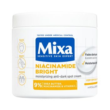 Mixa Niacinamide Bright Cream Jar 400ml