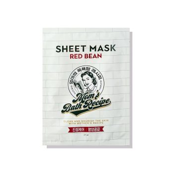 Mom'S Bath Recipe Red Bean Sheet Mask Single 25 Ml