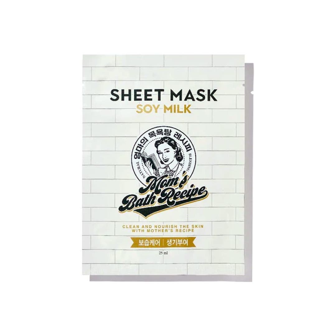 Mom'S Bath Recipe Soy Milk Sheet Mask Single 25 Ml Mom'S Bath Recipe Soy Milk Sheet Mask Single 25 Ml