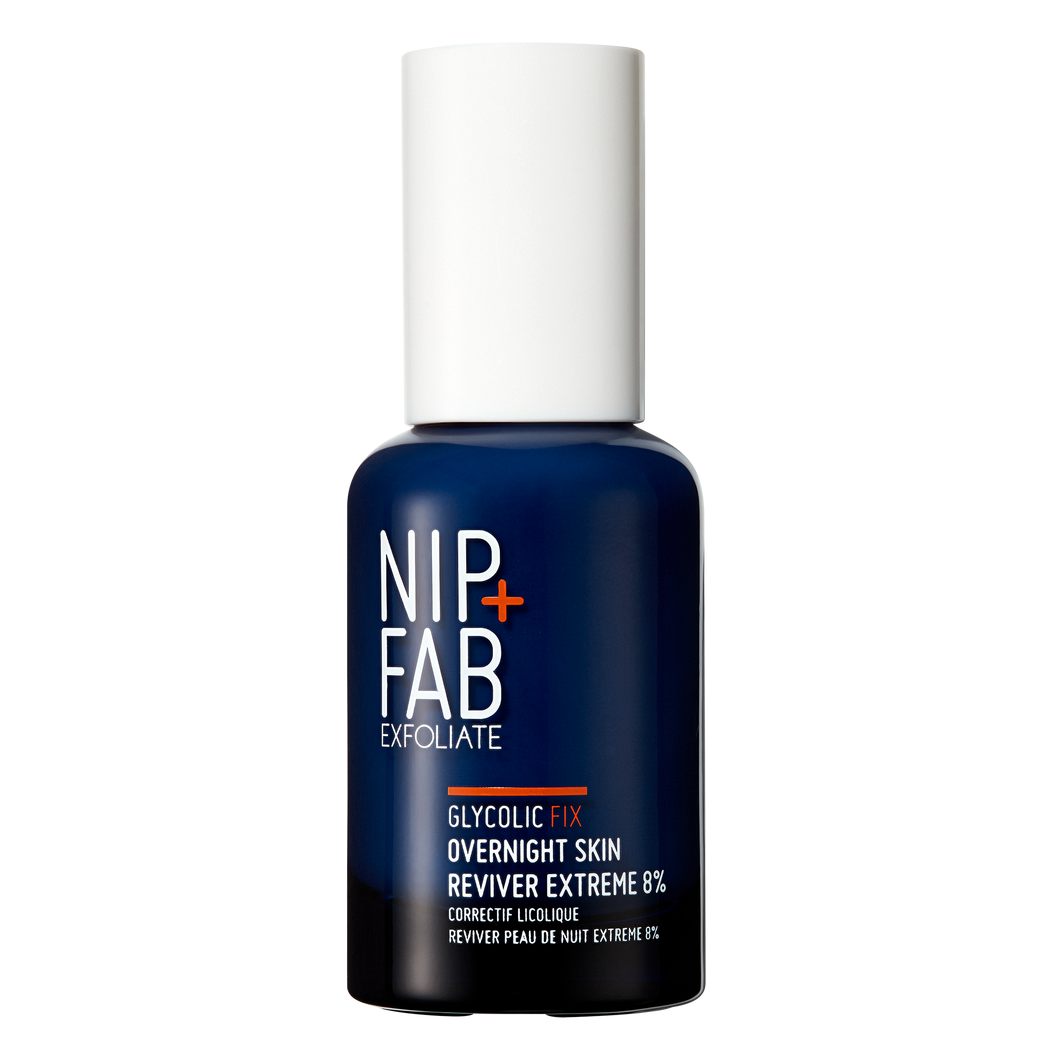 Nip+Fab Glycolic Fix Exfoliate Overnight Skin 8% 45ml Nip+Fab Glycolic Fix Exfoliate Overnight Skin 8% 45ml