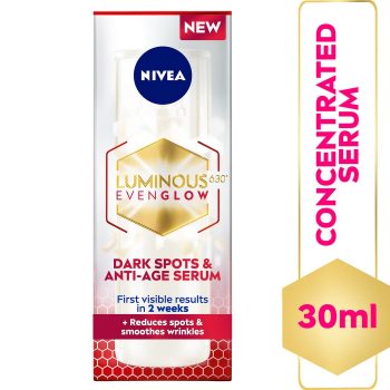 Nivea Luminous 630 Dark Spots&Anti-Age Serum 30 Ml