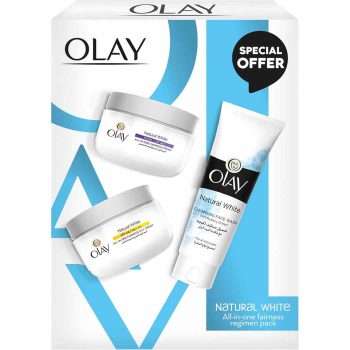 Olay Natural White (Day+ Night + Face Wash) Promo Kit