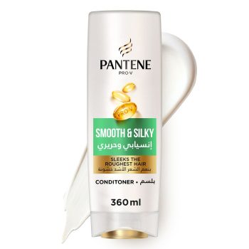 Pantene Pro-V Smooth and Silky Conditioner- 360 ml