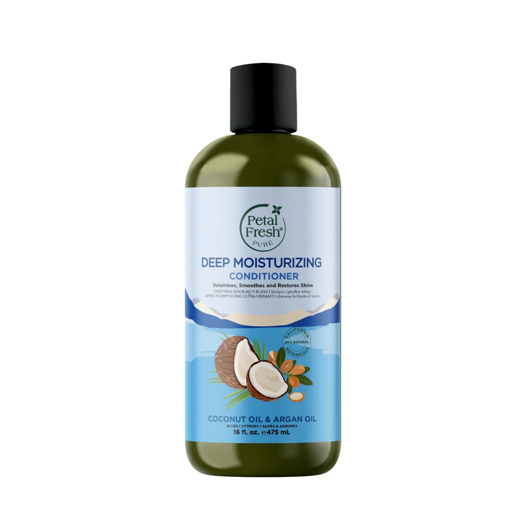 Petal Fresh Pure Coconut & Argan Oil Conditioner 475ml Petal Fresh Pure Coconut & Argan Oil Conditioner 475ml