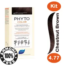 Phyto Color Hair Color Intense Chestnut Brown 4.77