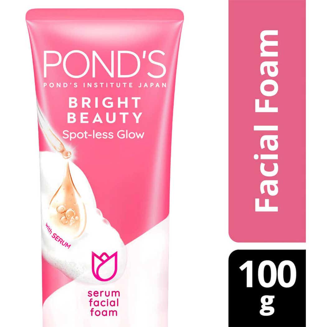 Pond'S Bright Beauty Facial Foam 100gm Pond'S Bright Beauty Facial Foam 100gm