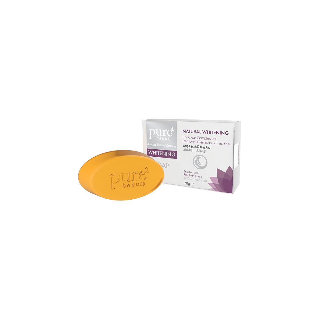 Pure Beauty Natural Whitening Soap 70gm Pure Beauty Natural Whitening Soap 70gm