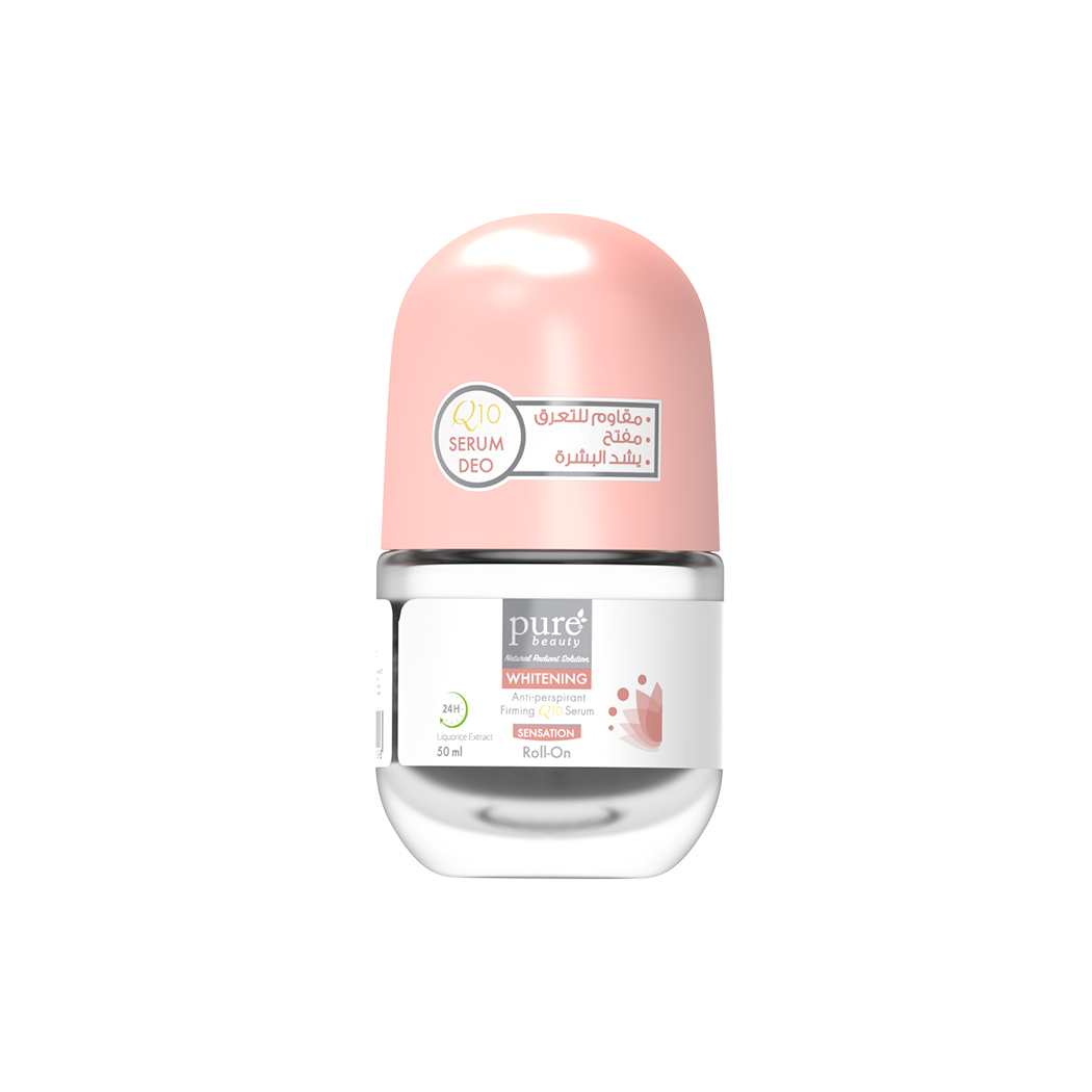Pure Beauty Whitening and Firming Roll-On Q10 Serum 50 g Sensation Pure Beauty Whitening and Firming Roll-On Q10 Serum 50 g Sensation