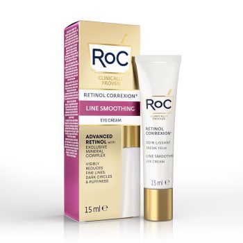 RoC Retinol Correxion Line Smoothing Eye Cream 15ml علاج وتجديد لمنطقة محيط العين