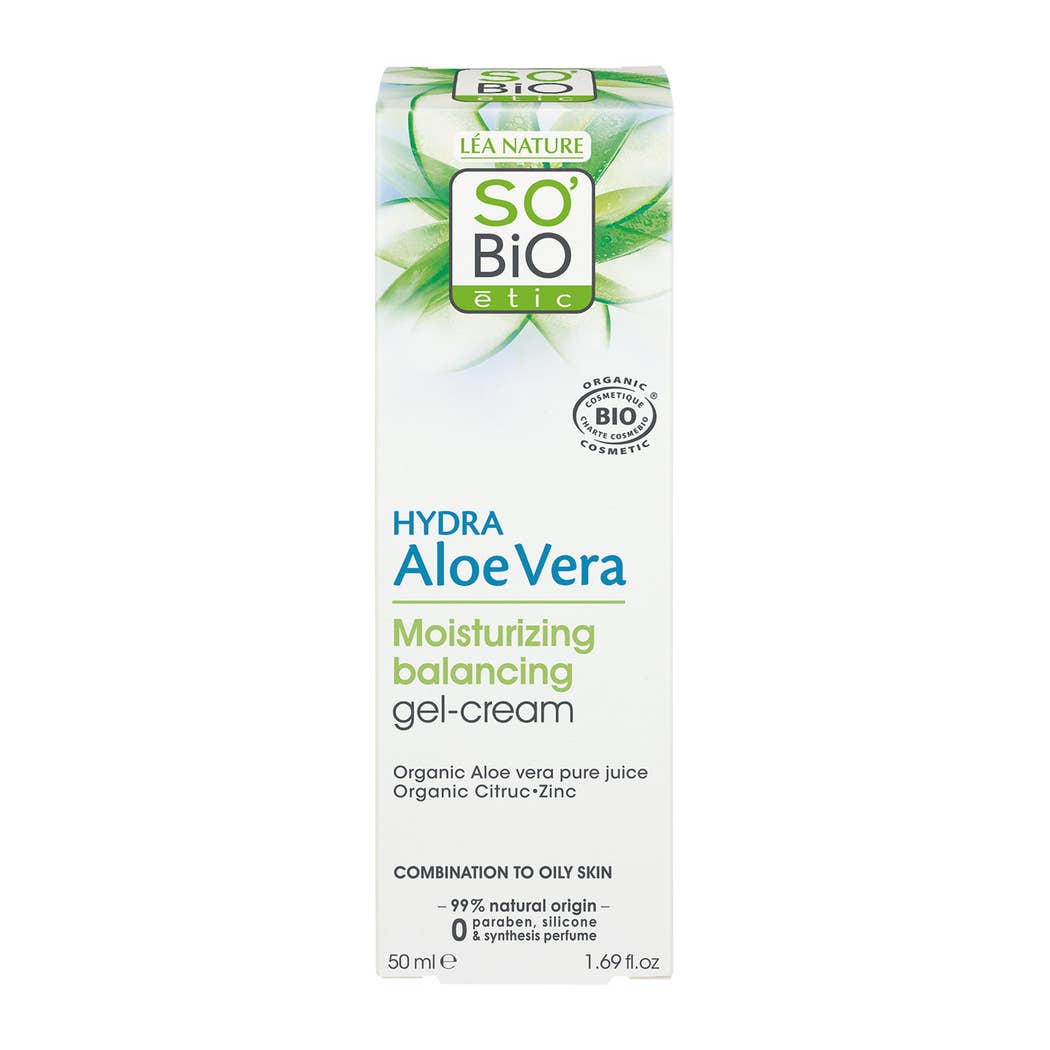 SO’BiO étic Hydra Aloevera Purifying Gel Cream 50 Ml