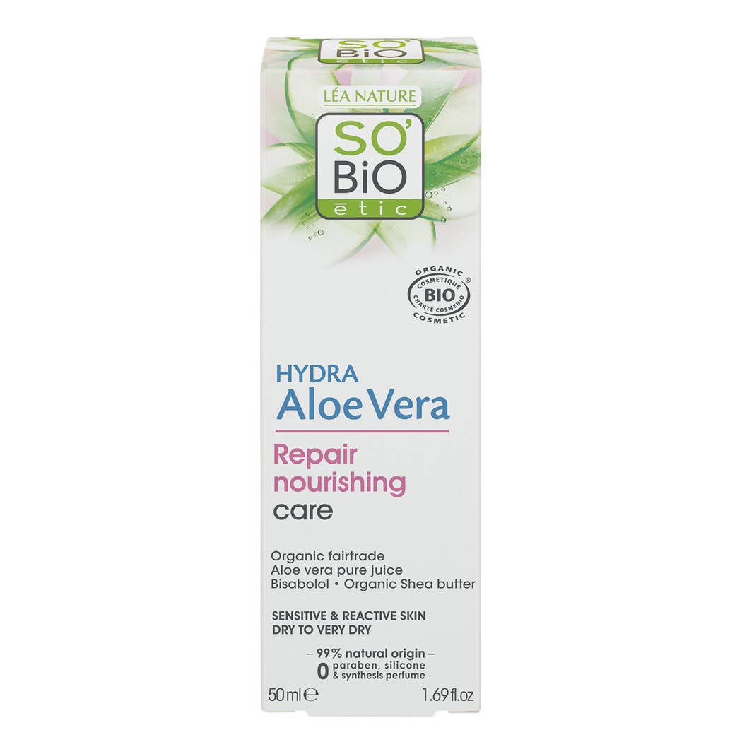 SO’BiO étic Hydra Aloevera Repair Cream 50 Ml