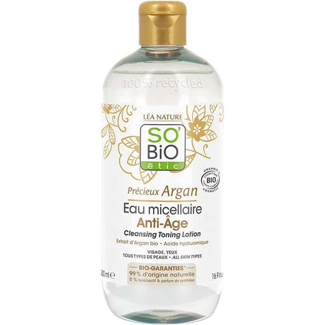SO’BiO etic Organic Argan Micellar Water 500 ml SO’BiO etic Organic Argan Micellar Water 500 ml