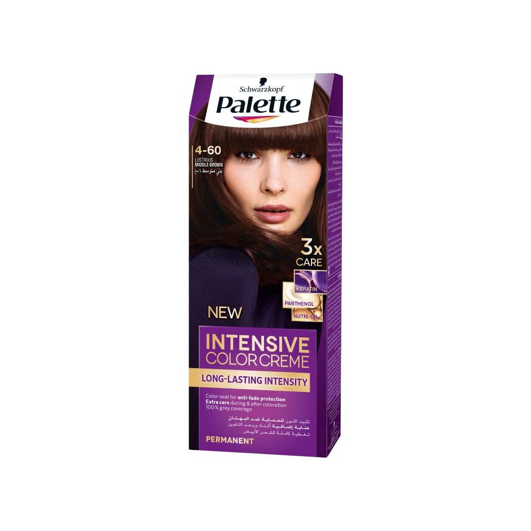 Schwarzkopf Palette Intensive Color Creme 4-60 Lustrous Med Brown Schwarzkopf Palette Intensive Color Creme 4-60 Lustrous Med Brown