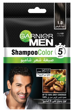 Garnier Men Shampoo Color 1.0 Black