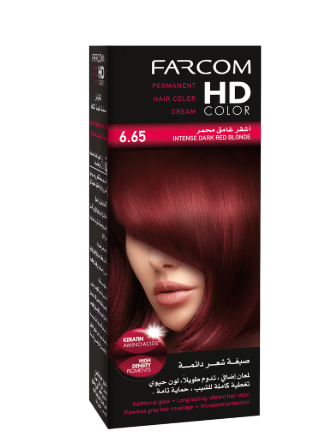 Hd Hair Color 6.65 Intense Dark Red Blonde