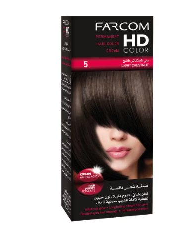 Hd Hair Color 5 Light Chestnut