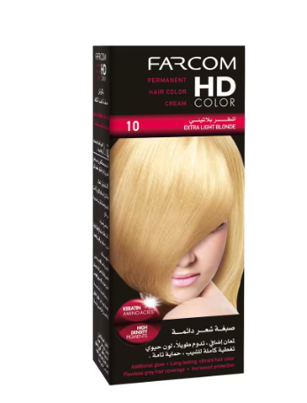 Hd Hair Color 10 Extra Light Blonde