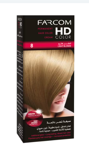 Hd Hair Color 8 Light Blonde
